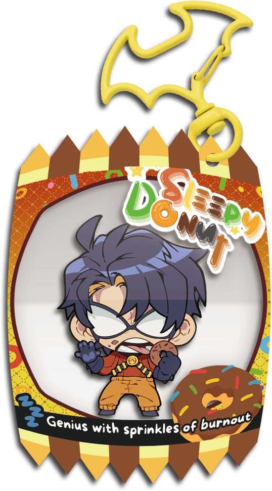 Tim Drake Candy 3D Llavero Acrílico