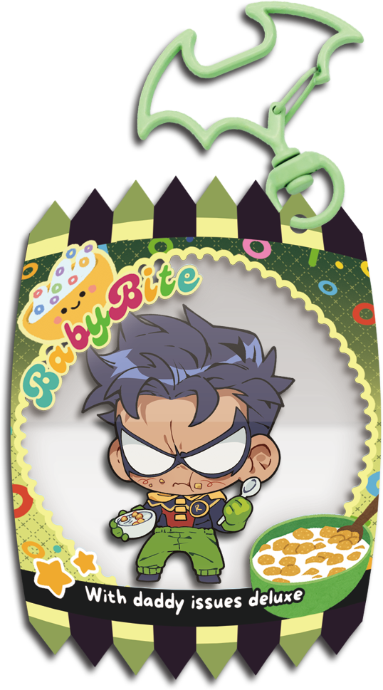 Damian Wayne Candy 3D Llavero Acrílico