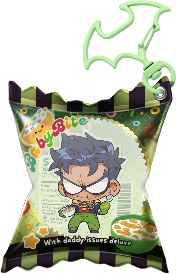 Damian Wayne Candy 3D Llavero Acrílico