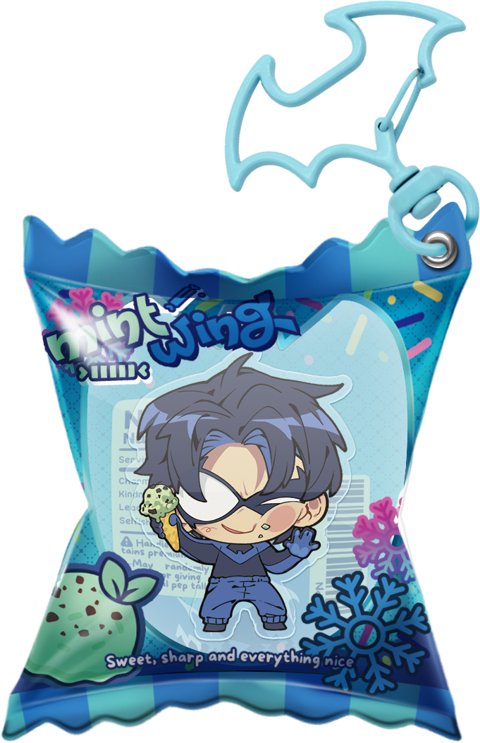 Dick Grayson Candy 3D Llavero Acrílico