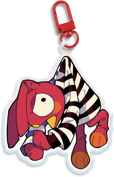 Bodoque Llavero Acrílico