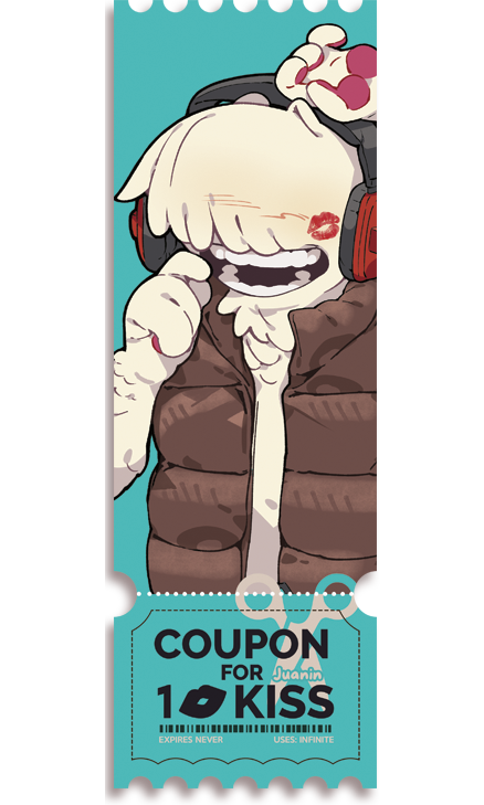 Juanin Bodoque Cupón Kiss Separador